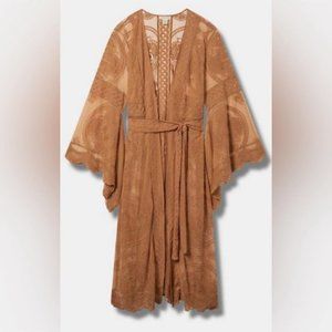 Torrid Black Harper Linen Pullover Tank SIZE 4